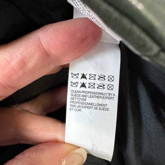 Lucky Brand Leather Jacket in Teal Blue - Picture 7 of 7